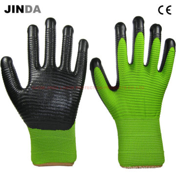 Black Nitrile Work Gloves (U208)